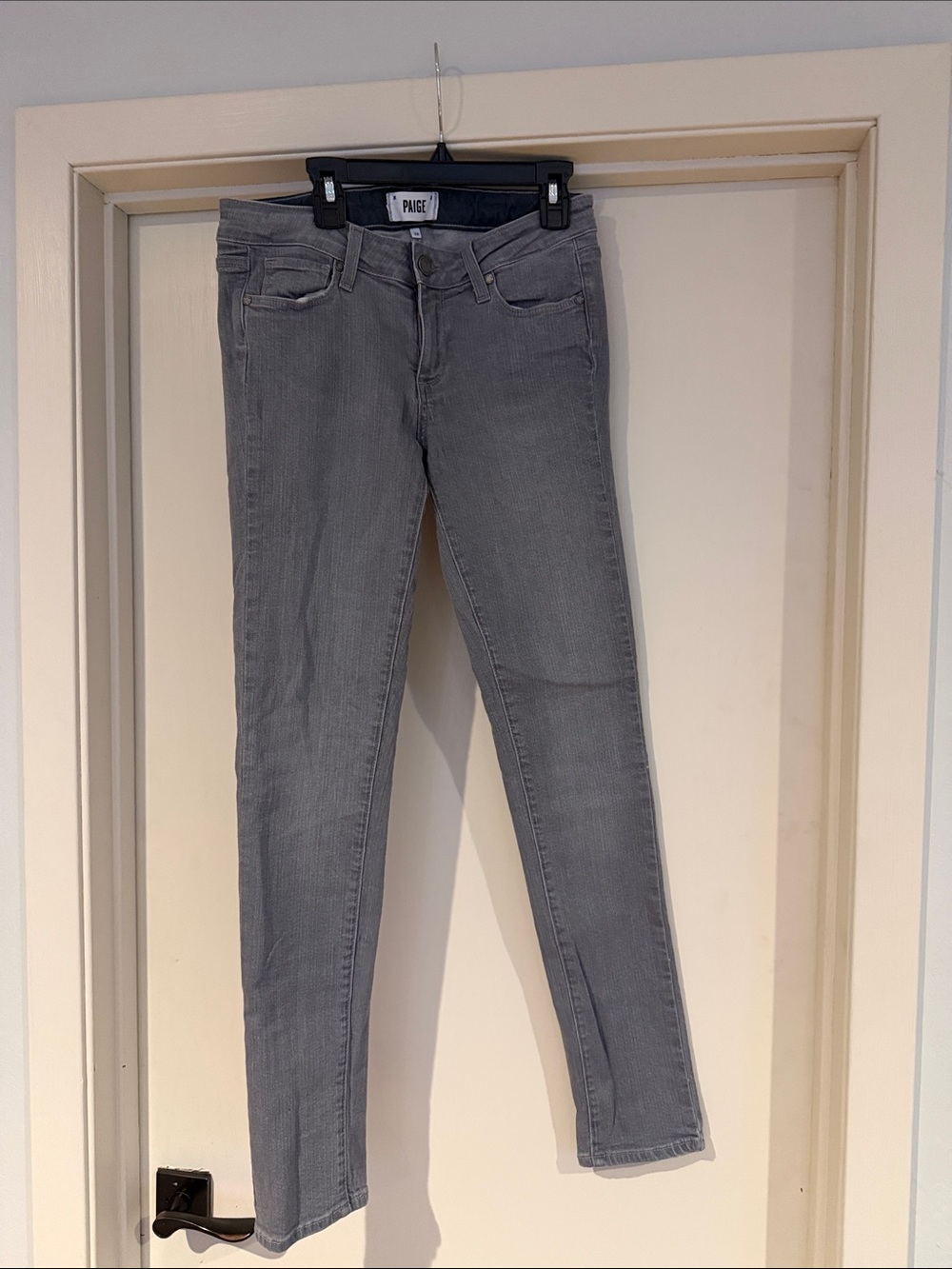 PAIGE Grey Skinny Jeans - Sleek Slim Fit